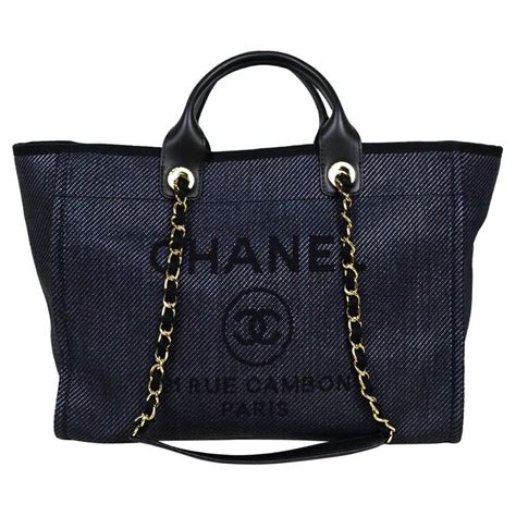 chanel deauville tote 2020|Chanel deauville tote large size.